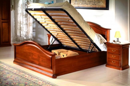 letto con box contenitore