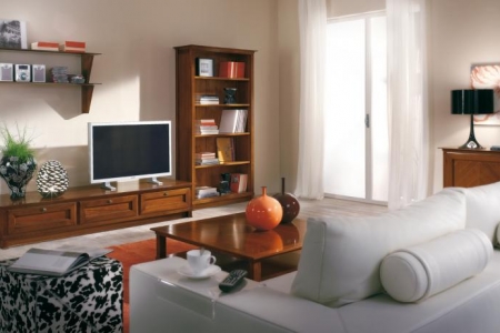 soggiorno colore noce