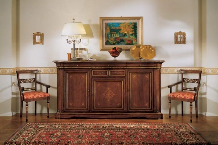 credenzone intarsiato