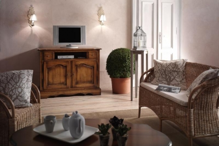 porta tv classico colore noce