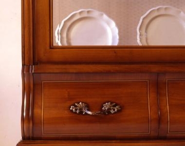 cristalliera classica noce