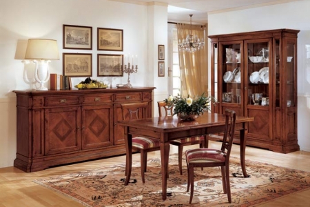 soggiorno colore noce