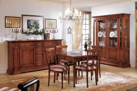 soggiorno colore noce