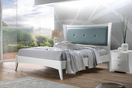 letto bianco collezione vela