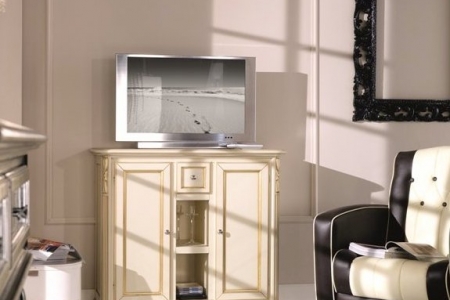 porta tv laccato