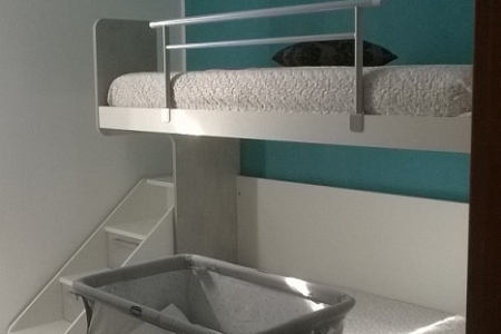 cameretta laccatabianca su misura