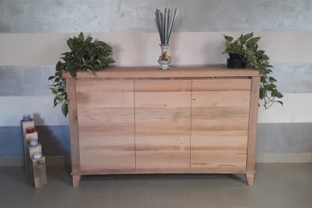 madia moderna in legno antico