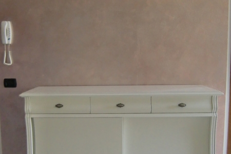 credenza laccata bianca